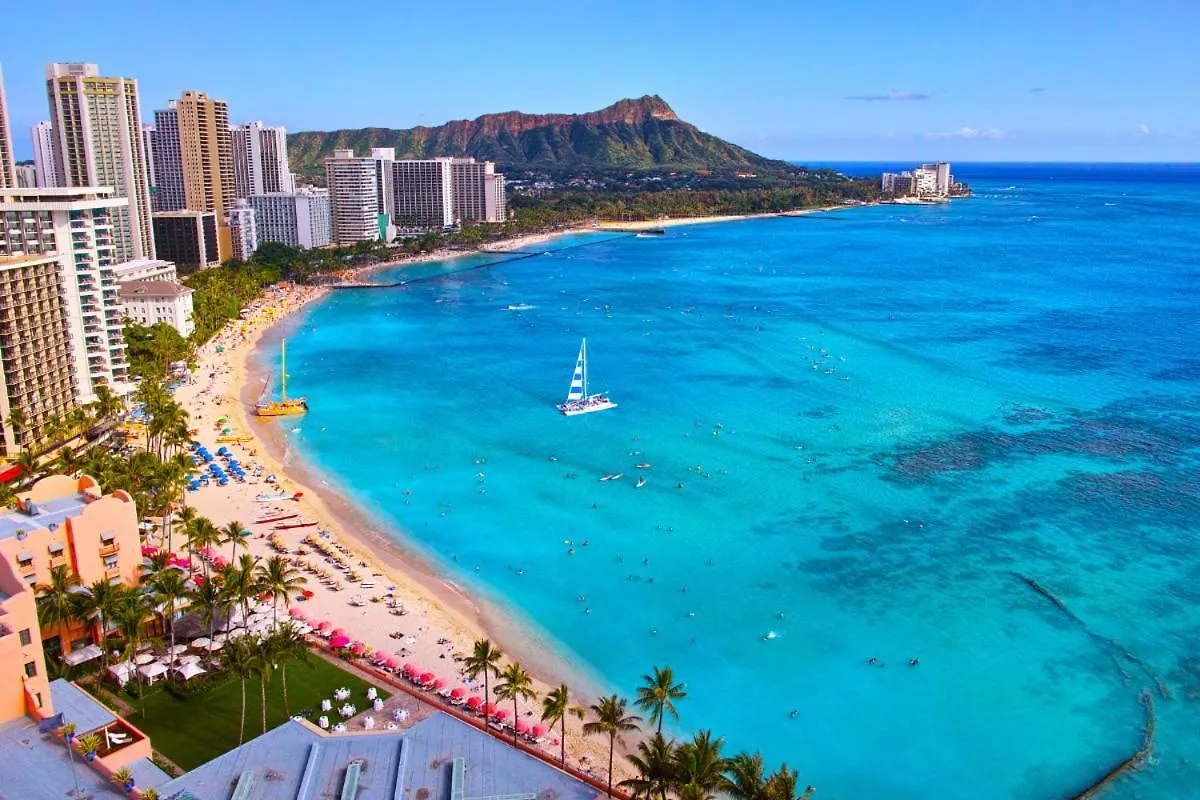 Renovated With City View At Aqua Palms Waikiki Honolulu