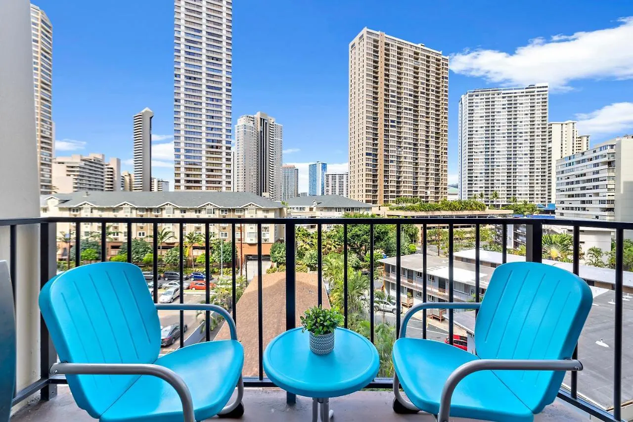 Renovated With City View At Aqua Palms Waikiki Honolulu United States