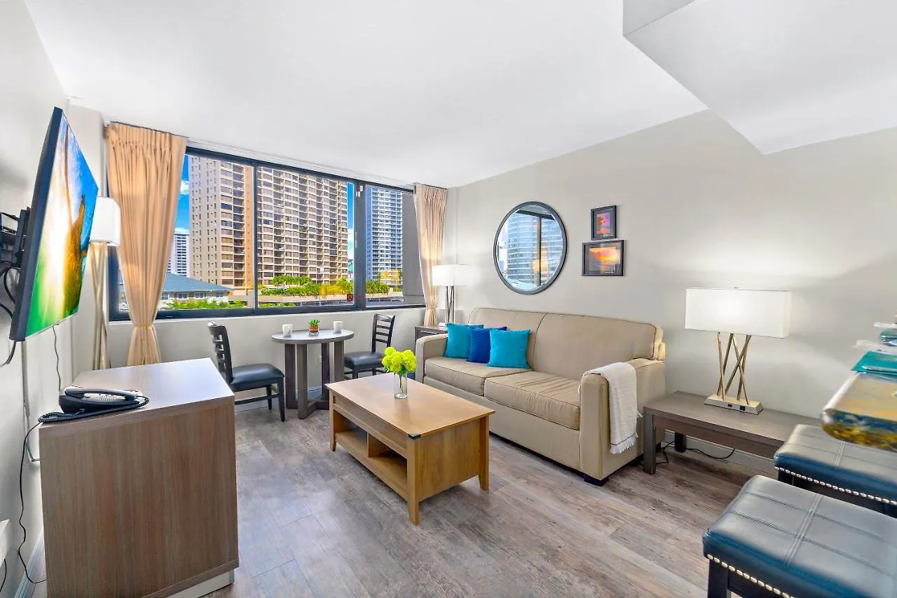 Renovated With City View At Aqua Palms Waikiki ホノルル 米国