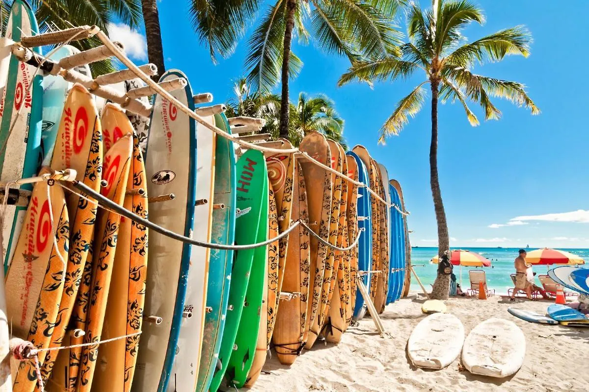 アパート Renovated With City View At Aqua Palms Waikiki ホノルル 米国